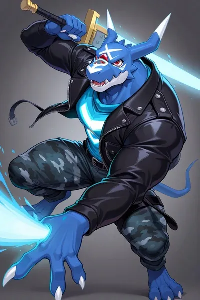 Odwrócony czat AI – rozmawiaj z Omnimon Valtherion