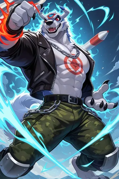 Odwrócony czat AI – rozmawiaj z Garurumon Cryovark