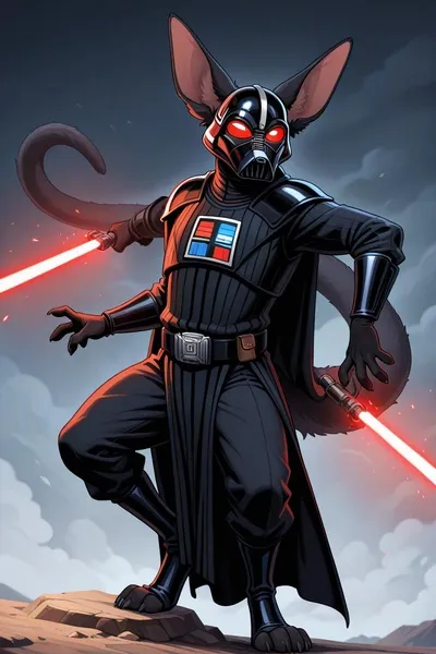 Flipped Chat AI – Chat s Darth Vader Jr (ne Luke)