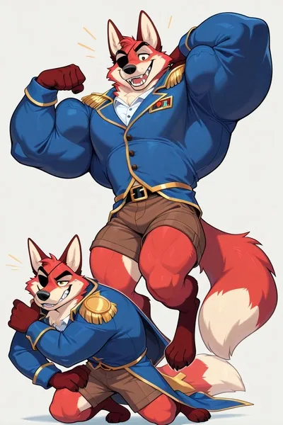 Omgedraaide chat AI – Chat met Captain foxy farron fox 