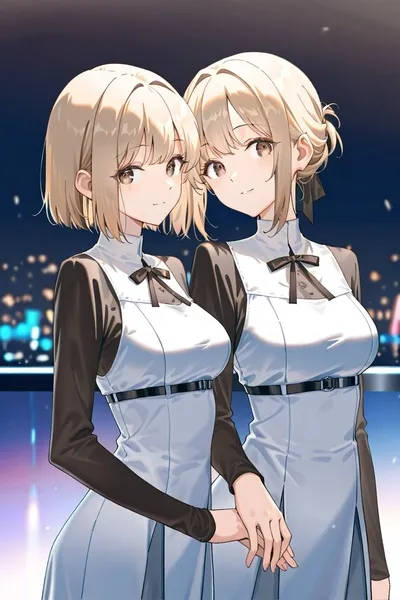 Flipped Chat AI – Discuter avec Mina et Saki