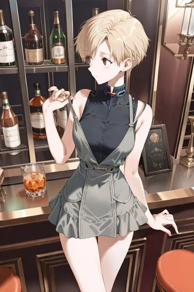 Omgedraaide chat AI – Chat met Ritsuko Akagi