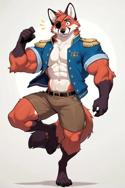 Flipped Chat AI – kalbėkite su Foxy the pirate fox 