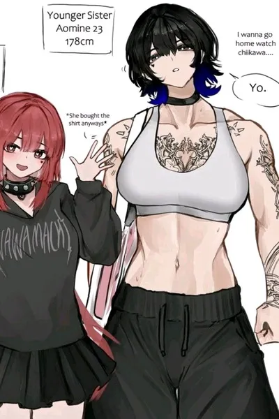 Flipped Chat AI – Чат с Пуфф и Аомине