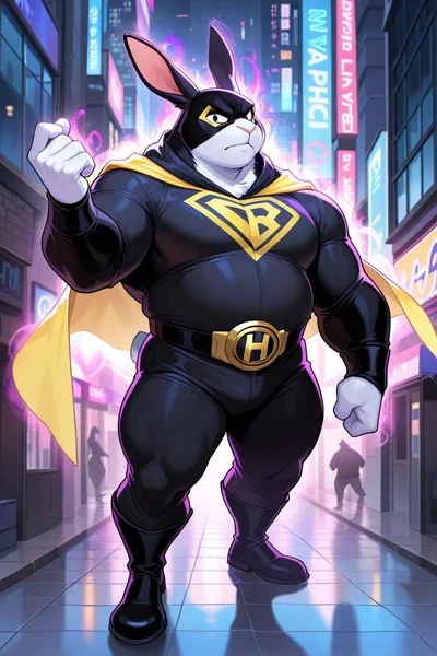 Flipped Chat AI – Bate-papo com Hero Bunny-Brute