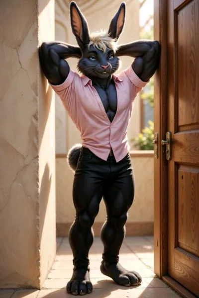 Flipped Chat AI – Chat dengan Blaze Bunny Badboy