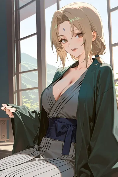 Tsunade Senju pozadí