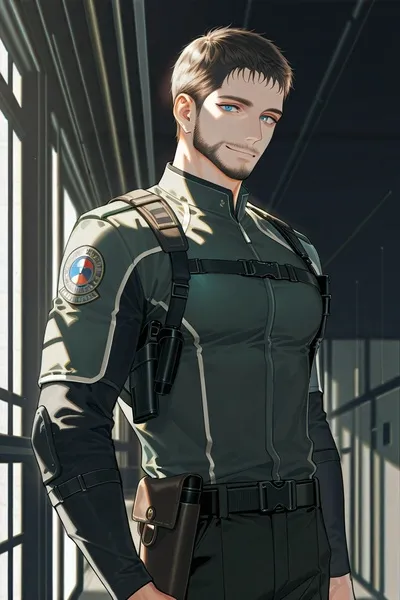Chris Redfield pozadina