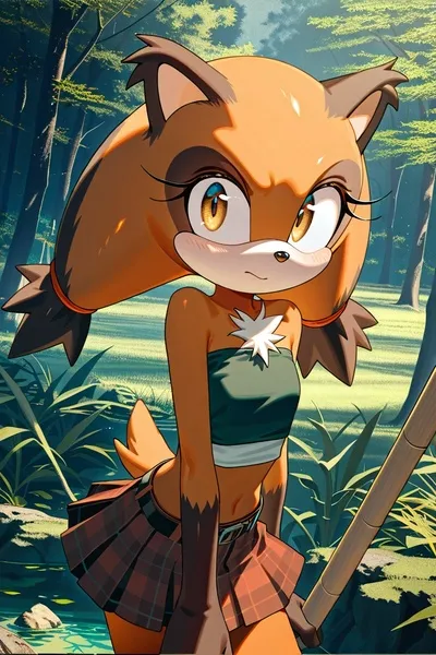 Sticks Jezevica pozadí