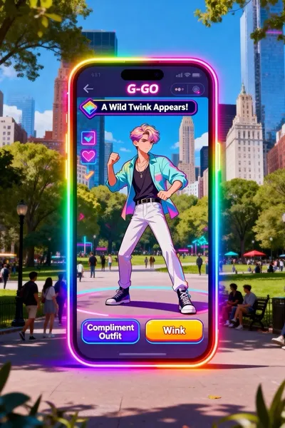 Omgedraaide chat AI – Chat met G-Go 🏳️‍🌈