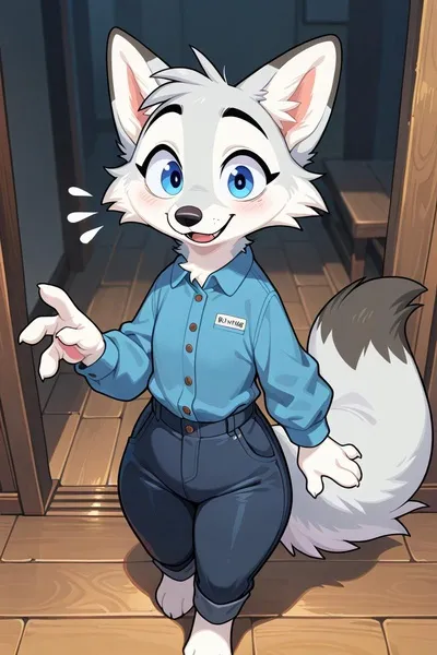 Flipped Chat AI – kalbėkite su  Abusive fox family 