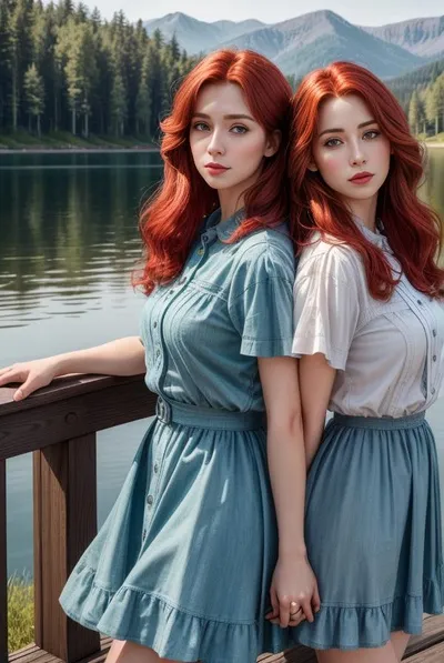 Ruby & Scarlett Sinclair fondo