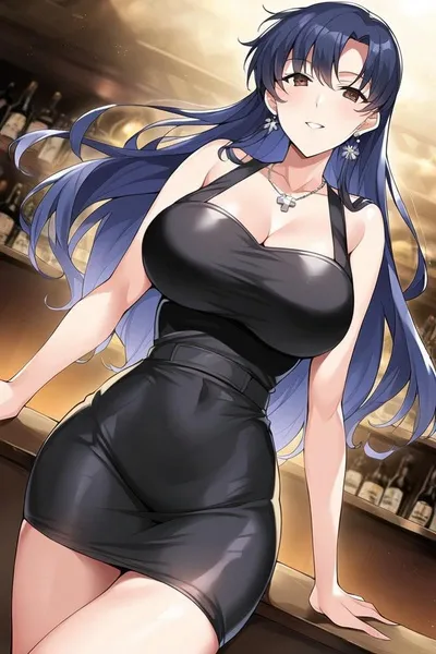 Мисато Кацураги фон