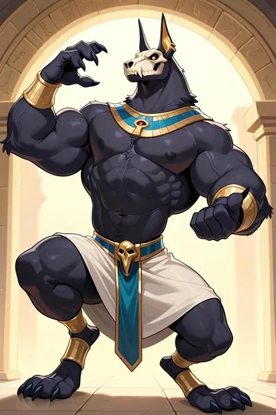 Flipped Chat AI – Chatta med Anubis 