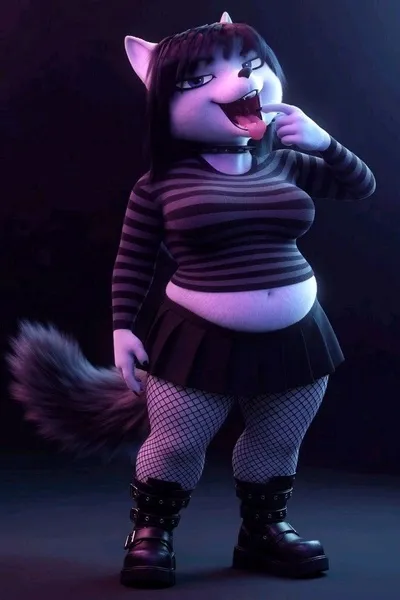 Flipped Chat AI – Chat s Goth Zoe