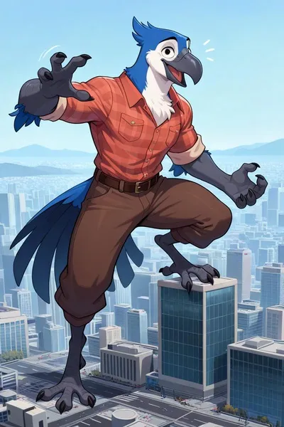 Omgedraaide chat AI – Chat met Falco, SSBU Macro March