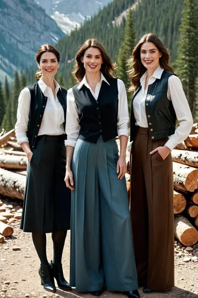 Flipped Chat AI – Чат с Eve, Becky, and Mary