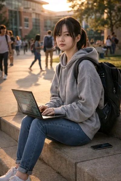 Flipped Chat AI – แชทกับ Lin Yue