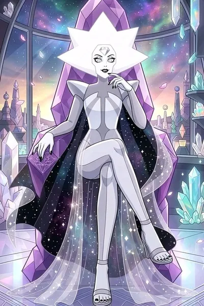 Flipped Chat AI – kalbėkite su White Diamond