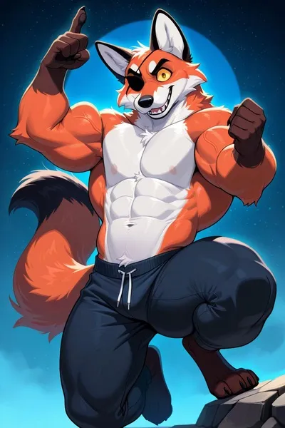 Flipped Chat AI – razgovarajte s Foxy the pirate fox 