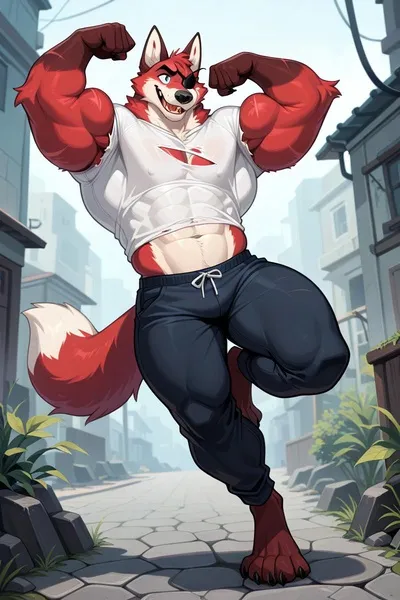 Flipped Chat AI – Chat s Foxy the pirate fox 