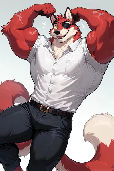 Flipped Chat AI – แชทกับ Foxy the pirate fox 