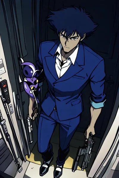 Flipped Chat AI – Чат с Spike Spiegel