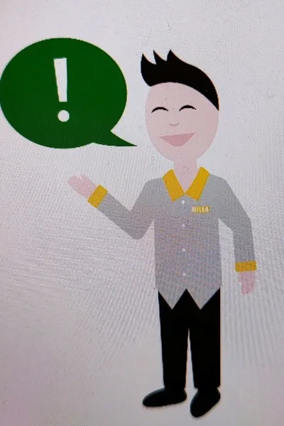 Flipped Chat AI – kalbėkite su BILLA Corso Fee Robbie