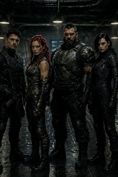 Flipped Chat AI – 與 Nyx, Kael,Lyra,Darek 聊天