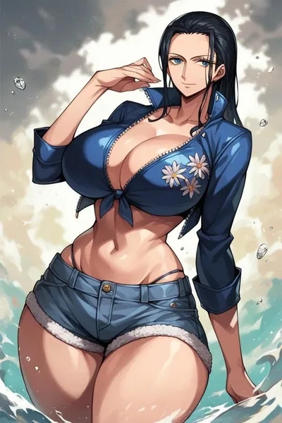 Flipped Chat AI – Chat with Nico Robin 