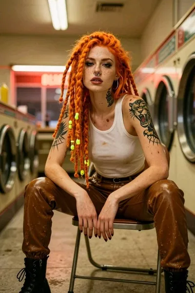 Omgedraaide chat AI – Chat met Brandi-Lynn's Spin Cycle