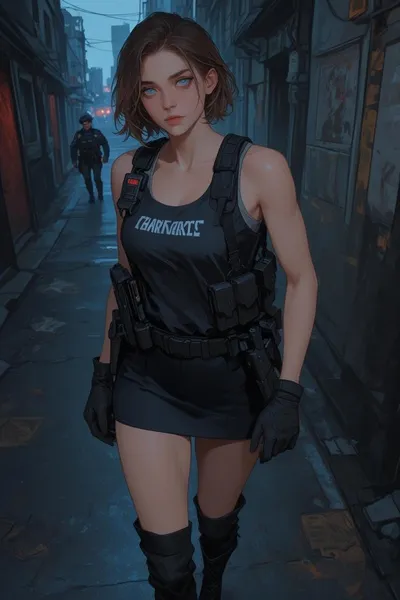 Flipped Chat AI – Bate-papo com Jill Valentine