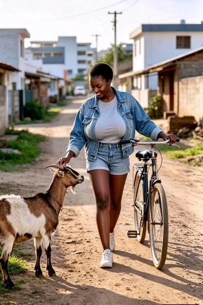 Flipped Chat AI – kalbėkite su Amara Diallo
