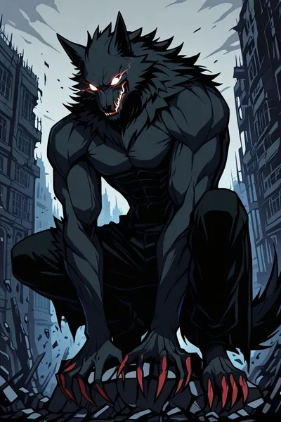 Flipped chat ai - makipag -chat sa Shadow Wolf