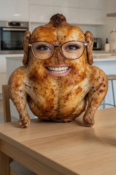 الذكاء الاصطناعي للدردشة المعكوسة – الدردشة مع Felicia the Rotisserie Chicken