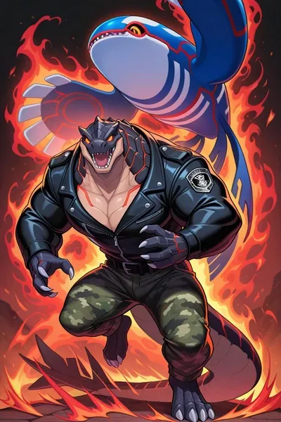 Flipped Chat AI – Chat with Draktyr Vulkari﻿on & Kyogrex 
