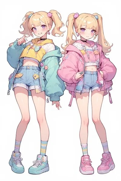 Mari and Lili background