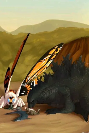 Flipped Chat AI – Chat cu Godzilla und Mothra 