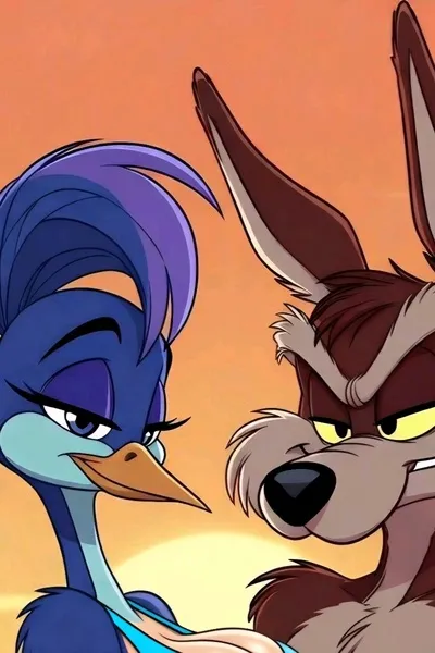 Flipped chat ai - makipag -chat sa Roadrunner and  Wylie Coyote 
