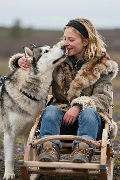 Flipped Chat AI – Chatear con Ivalu Husky