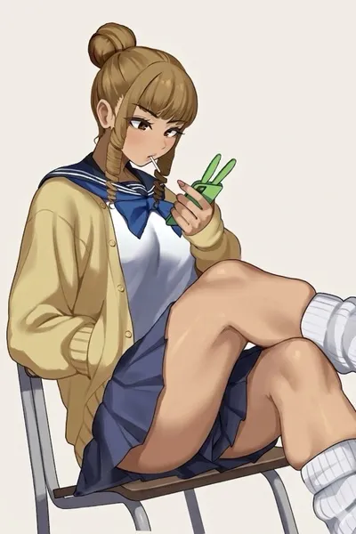 Flipped Chat AI – Chatta con Nanako Hasaba