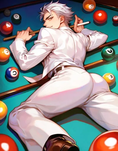 White fox الخلفية