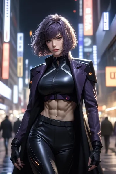 Flipped Chat AI – Discuter avec Motoko Kusanagi 