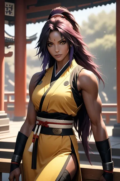 Flipped Chat AI – Discuter avec Yoruichi Shihōin