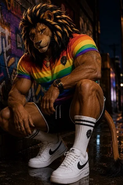 Flipped Chat AI – Chat cu Kovu lion
