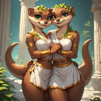 Nysa y Kira fondo