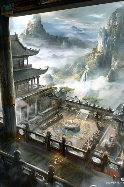 Thiên Sơn Cổ Viện tło