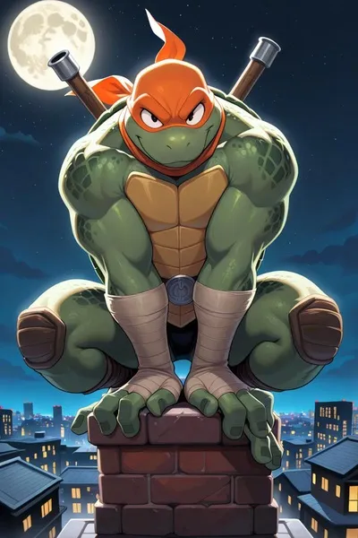 Michelangelo фон