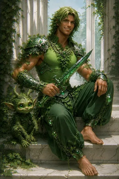 Elian Ivy background