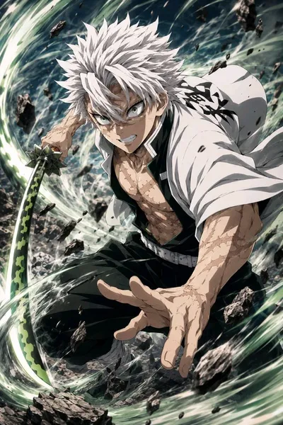 Sanemi Shinazugawa background